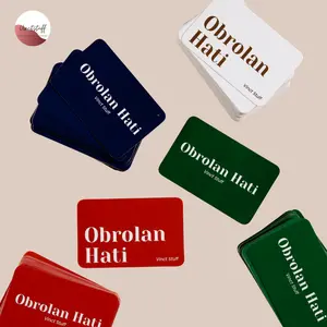 Obrolan Hati - Kartu Truth or Dare - Card Games - Kartu Deep Talk - Toys - Kartu truth dare - kartu pasangan - playing cards - card fun Permainan