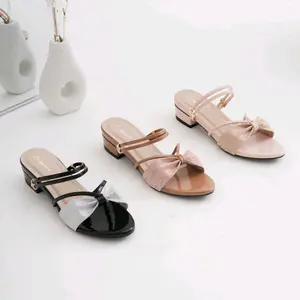 Eriya firly sandal wanita hak 3cm mewah dan elegan  High Heels Pesta