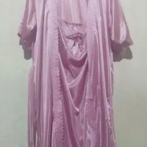 VW Fashionbrand - BAJU TIDUR WANITA KIMONO TRICOT SETELAN 2IN1 - UKURAN L & JUMBO