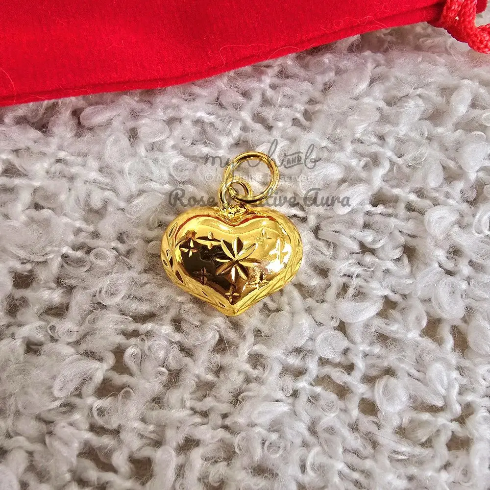 (Heart) pendant premium bangkok gold