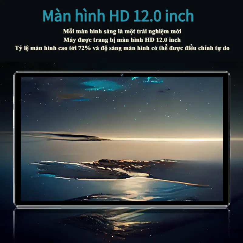 [Mua 1 tặng 6 + bảo hành 1 năm] Máy tính bảng màn hình học tập văn phòng Full HD 12 inch 2025 Pin 15000mAh RAM 16GB + 1TB Màn hình chơi game 24MP + 48MP Camera kép 4G/5GWiFi Gọi điện Máy tính bảng Thích hợp cho Giải trí và Giải trí COD 4
