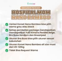 Gambar Momiasi - Moms Newborn Package Hospital Bag Korset Nano Bamboo  - Perlengkapan Melahirkan - PAKET HOSPITAL MOM NANNO GREY, L dari Momiasi Indonesia Kab. Bandung 3 Tokopedia