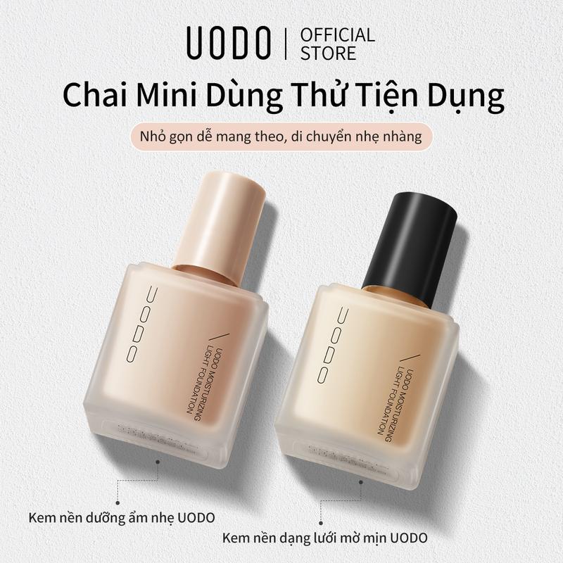 Kem nền UODO che khuyết điểm lâu trôi bền màu phù hợp da khô bản mini chính hãng 8ml