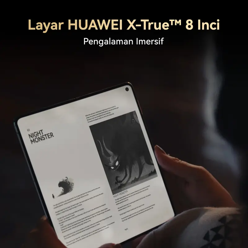 【10.10 Mega Sale s/d 20%*】HUAWEI Mate X7 Smartphone | 16/512GB | Ultra Thin and Durable | True-to-Color Camera | Ultra-long Battery Life | Smart AI