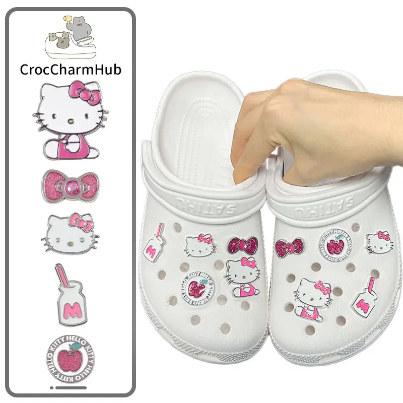 Charm Jibbit Guốc Thời Trang, Thiết Kế Sáng Tạo, Hoạt Hình Dễ Thương, Họa Tiết Đầy Màu Sắc, Thích Hợp Cho Giày Tự Làm, Khóa / Charm Giày / Nút Clog