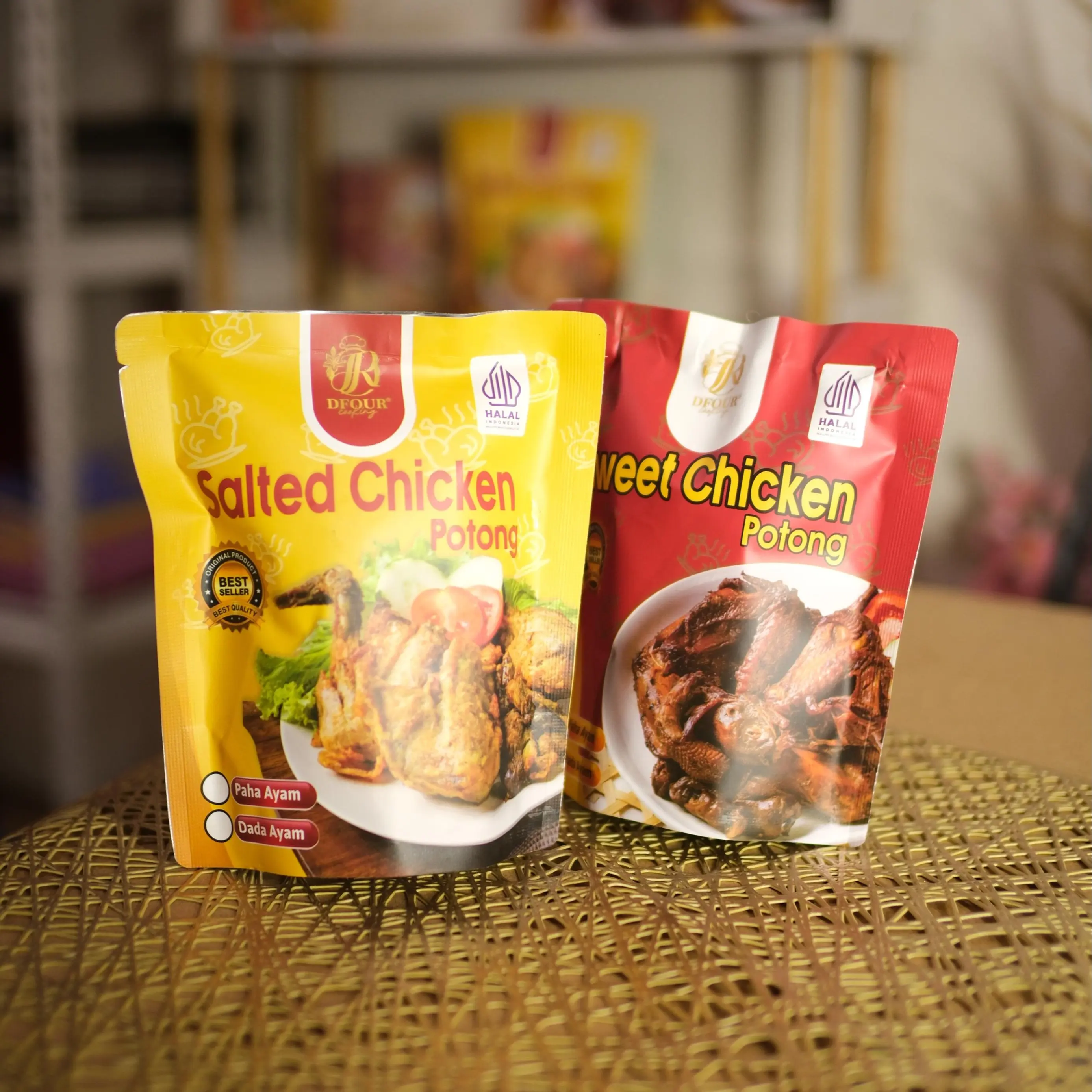 Paket Bunddling Ayam 1 potong (Sweet)+Ayam 1 potong (Salted)