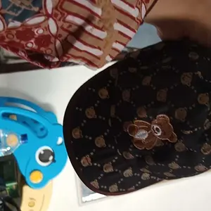 Topi anak Lucu  Full Bear bordir Sablon 6 BULAN -4 TAHUN