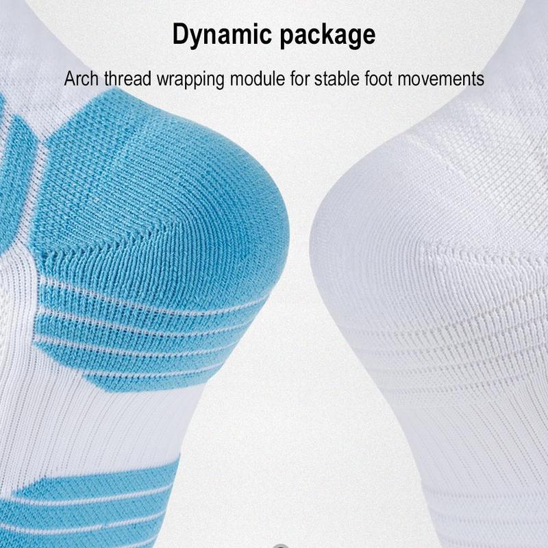Product Introduction of Basketball Socks Professional Sports Socks Moisture Sports Towel Socks Men Mid-Tube Breathable V0G7 17
