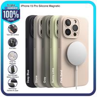 Gambar Casing Ringke Compatible For iPhone 15 Pro Silicone Magnet Magsafe Softcase Tipis - Silicone M-Blue dari Official Ringke Partner Kota Administrasi Jakarta Utara 1 Tokopedia