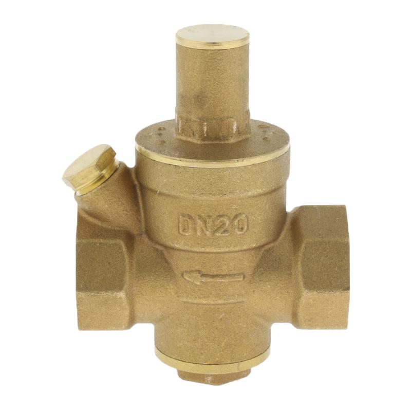 Bộ điều chỉnh áp suất nước, vật liệu Đồng thau, van giảm áp 3/4 "DN25, không chứa chì, giảm áp lực nước, thích hợp cho DN20 S 7