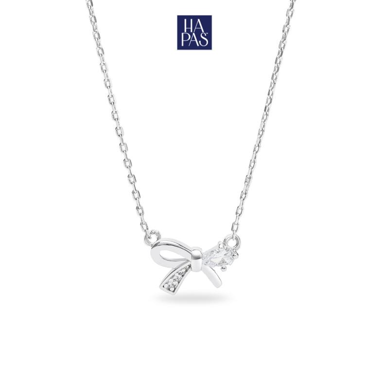[BST FIRST CHAPTER] Dây Chuyền Vela HAPAS JEWELRY Trang Sức Mạ Bạch Kim Đính Đá CZ - Quà Tặng Người Thương VC26052-SL
