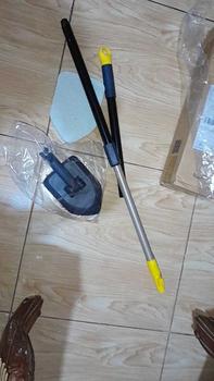 Product Review of BOOMJOY Hadiah ramadan Sikat Pembersih Ubin/lantai Bak Mandi BOOMJOY Baru 2 in 1 sekaligus dengan Tiang Telekskopik yang Dapat Disesuaikan 58,2 cm, Sikat Keras, dan Bantalan Penyikat Clean from (**^ 0