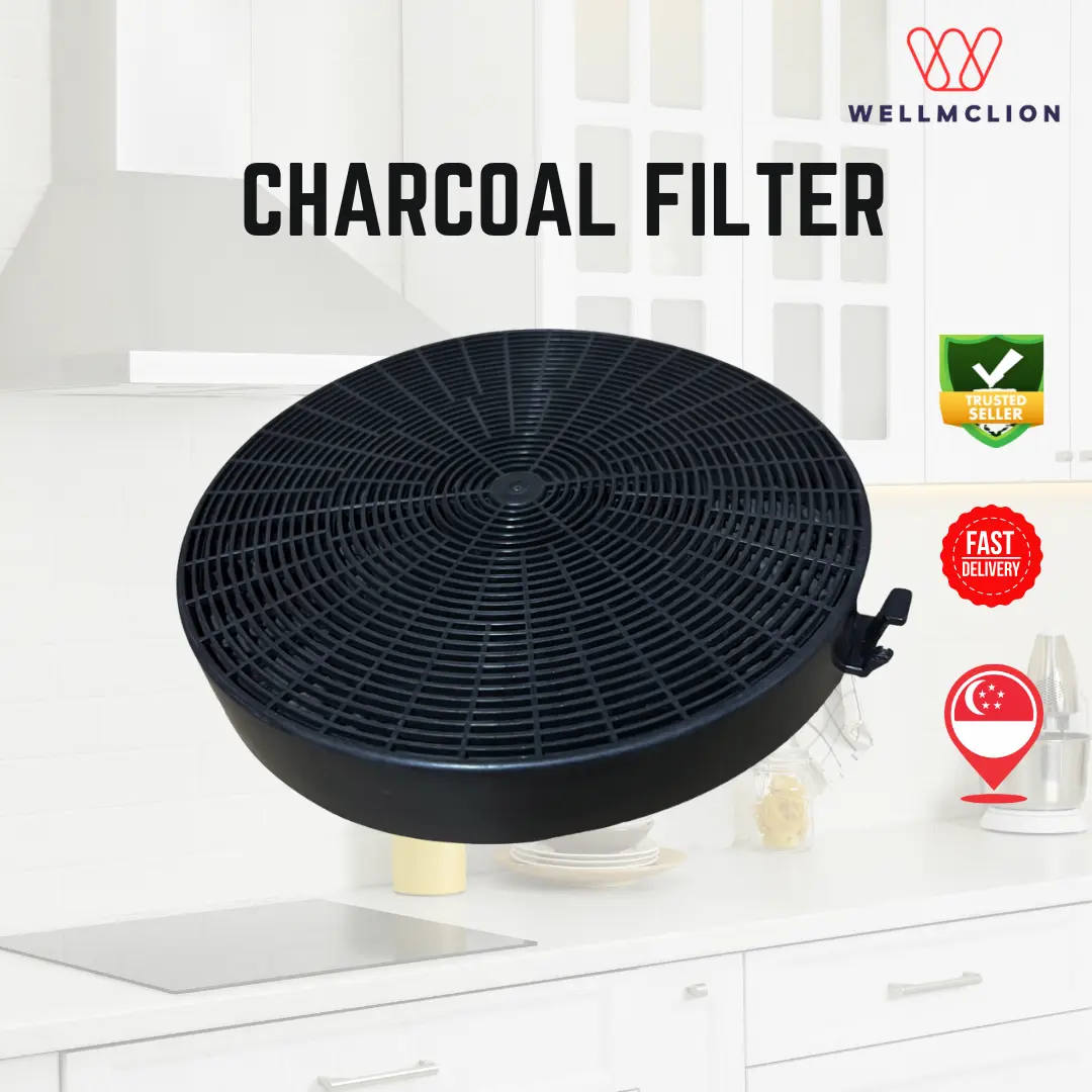 Charcoal Filter Replacement for Cooking Hood - EDF-216 -  High Quality Carbon Filter for Odour Removal