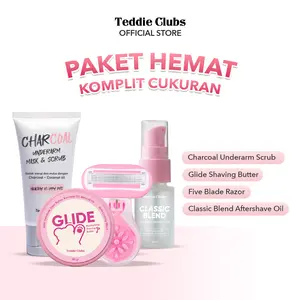 [PRE ORDER] [BUNDLE HEMAT] Bundle Set Cukuran | Perawatan Tubuh | Charcoal Underarm | Aftershaving Oil | Shaving butter | Five Blade Razor |  Step Cukuran | Scrub Ketiak | Exfoliasi Ketiak | Perawatan Badan | Mandi | Cukuran