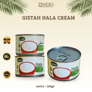 BELI 1 GRATIS 1 GISTAH HALA CREAM ANALOGUE 155GR QISTAH PURE & NATURAL CREAM DESSERT Valita Premium Quality