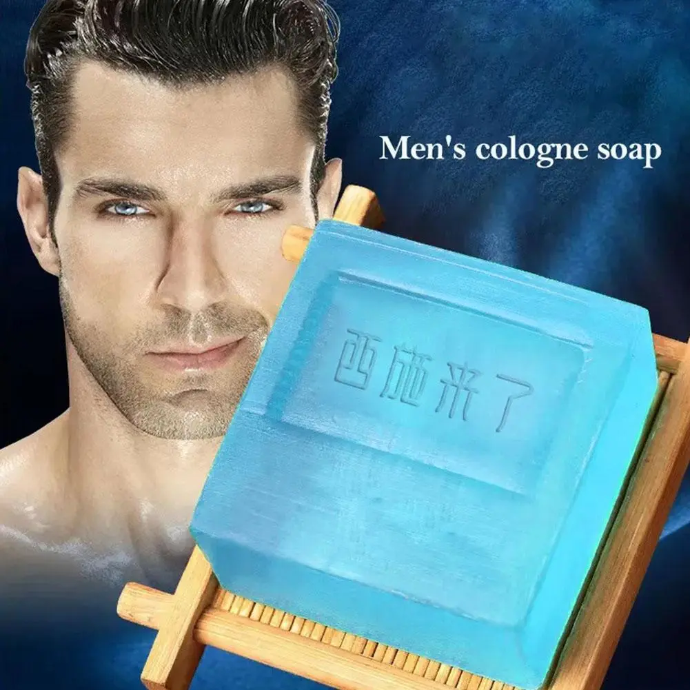 Men's Soap Removing Mites Bathing Body Soap Deep Cleansing Oil Essential Control Soap Handmade X7Z2