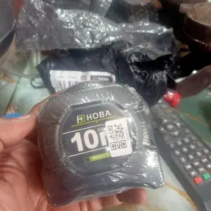 Penggaris fluorescent teknologi hitam 10m penggaris anti karat dengan pita pengukur tebal impor penggaris tahan lama dan praktis