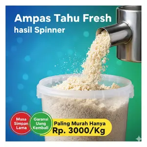 Ampas Tahu/ Ampas Kedelai Kering Spinner 1kg