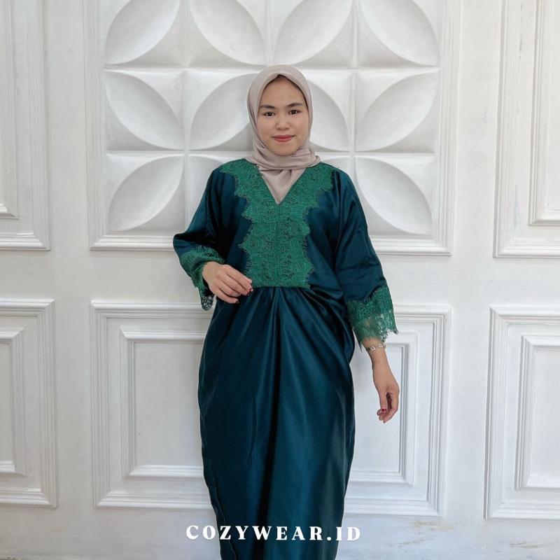 Kalila Kaftan Raya Series Kaftan Satin Lebaran Termurahh - Wanita Casual 0