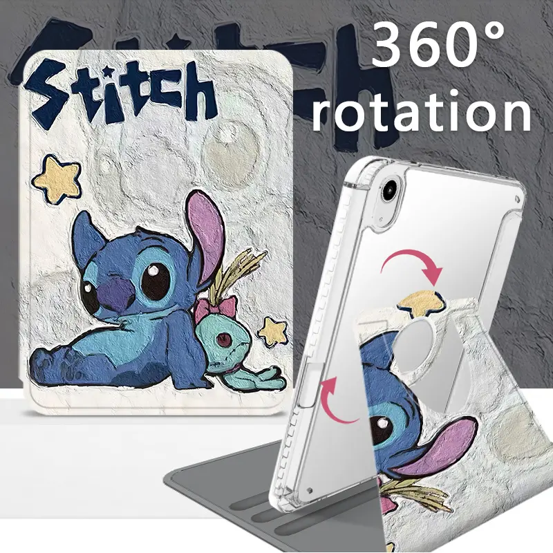 rotation flip case for ipad gen 10/11 gen 7/8/9 10.2 inch mini pro 11 air4 air5 for Huawei matepad se 11 11.5 inch for MI pad for Redmi pad 2 SE 11 for Infinix  XPAD 20/30E for  Tab S9 S9FE S10FE 11 A9 Plus casing tablet Protective Tablet with pen slot