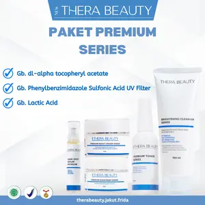 NEW THERA BEAUTY Paket PREMIUM Skincare Menghilangkan Flek , Pencerah & Glowing pada Wajah