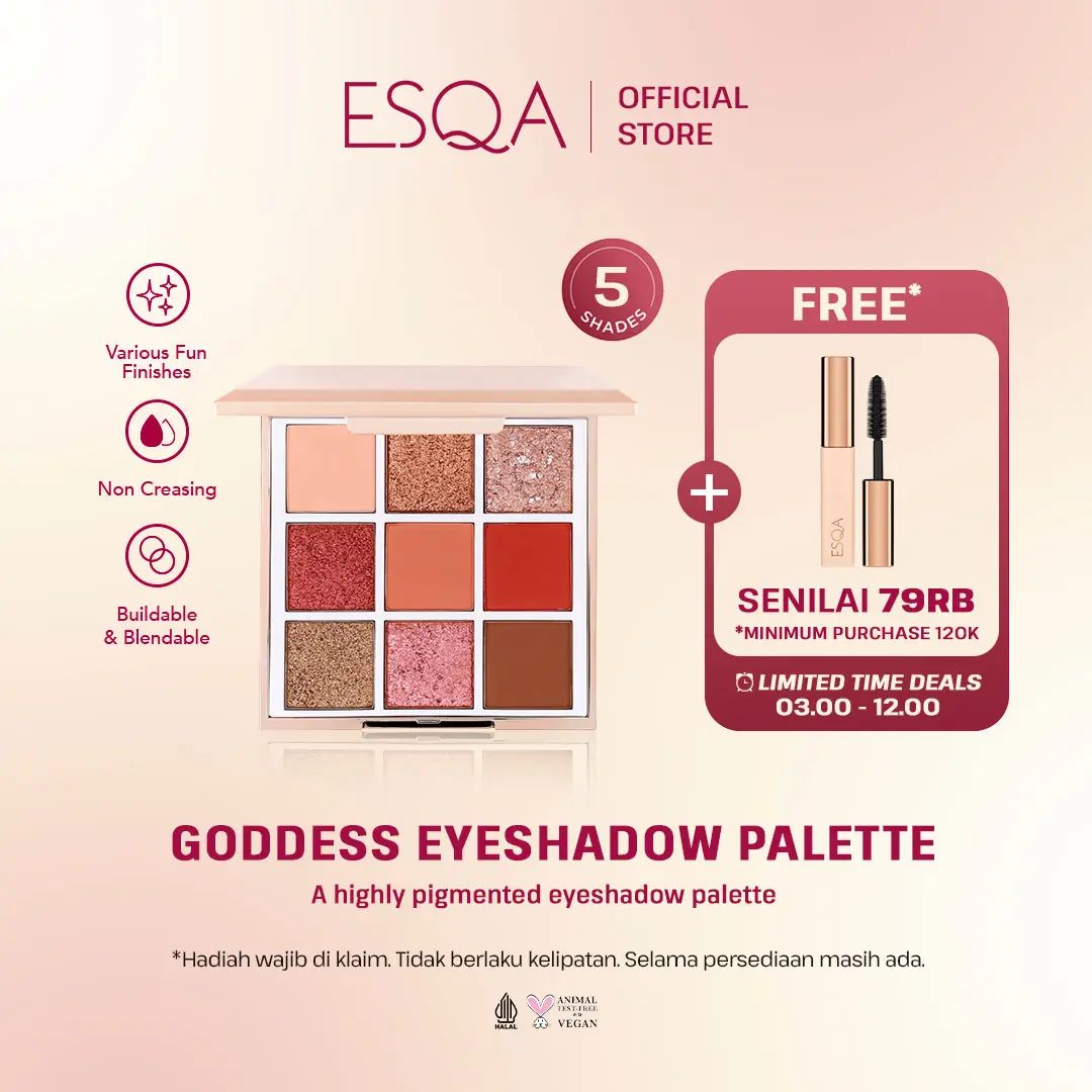 ESQA Goddess Eyeshadow Palette