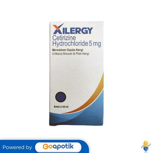 XILERGY 5 MG SYRUP ISI 60 ML BOTOL