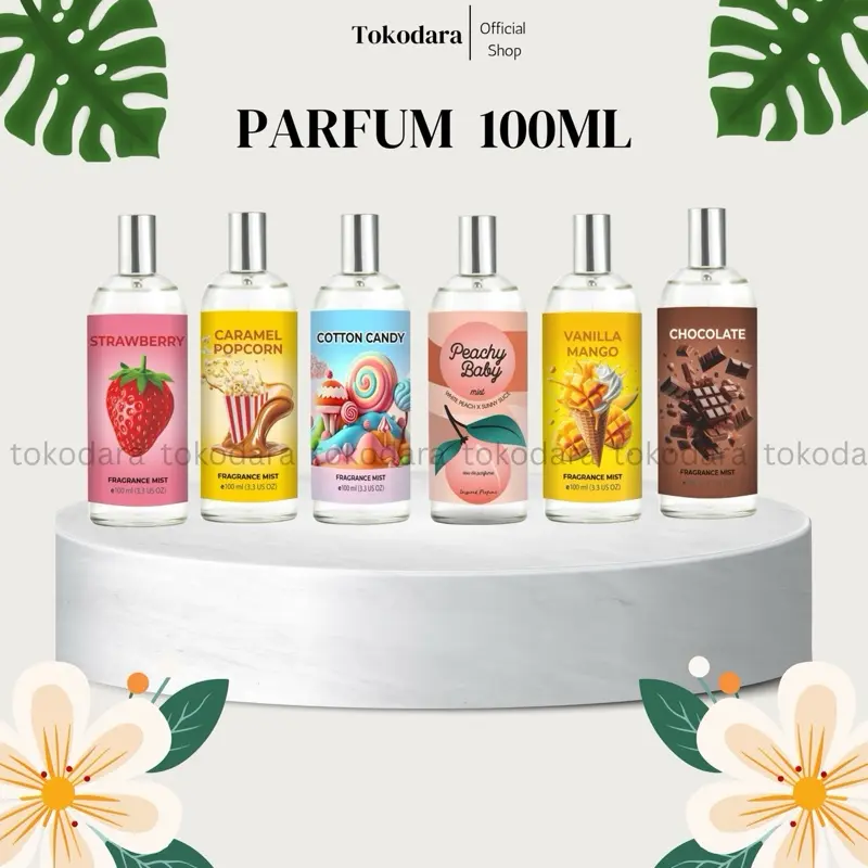 PARFUM BAJU ANAK KIDS BABY 100ML - PERFUME BODYMIST AROMA VANILLA BUAH BAYI 1