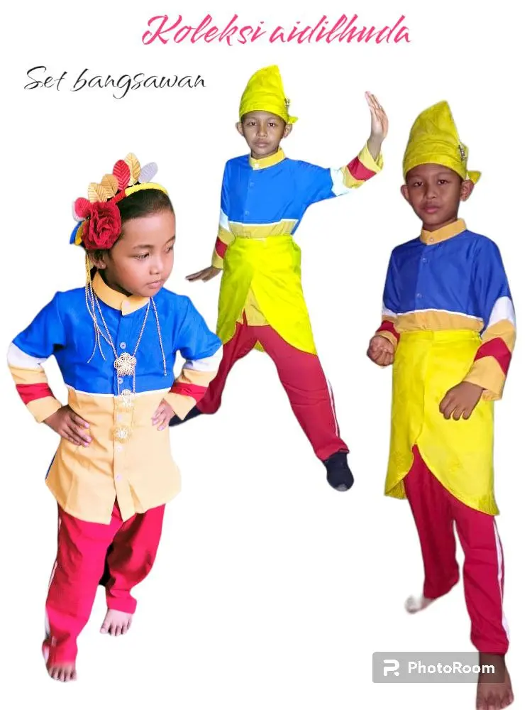 baju bangsawan merdeka budak
