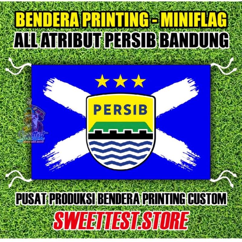 Sticker Persib ATRIBUT PERSIB BANDUNG + BENDERA PERSIB, STICKER PERSIB, MINIFLAG BOLA ...