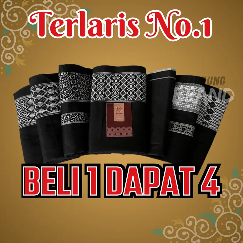 Terlaris No. 1 Sarung Tenun Motif Beli 1 Dapat 4 COD GRATIS ONGKIR Muslim Nyaman 0