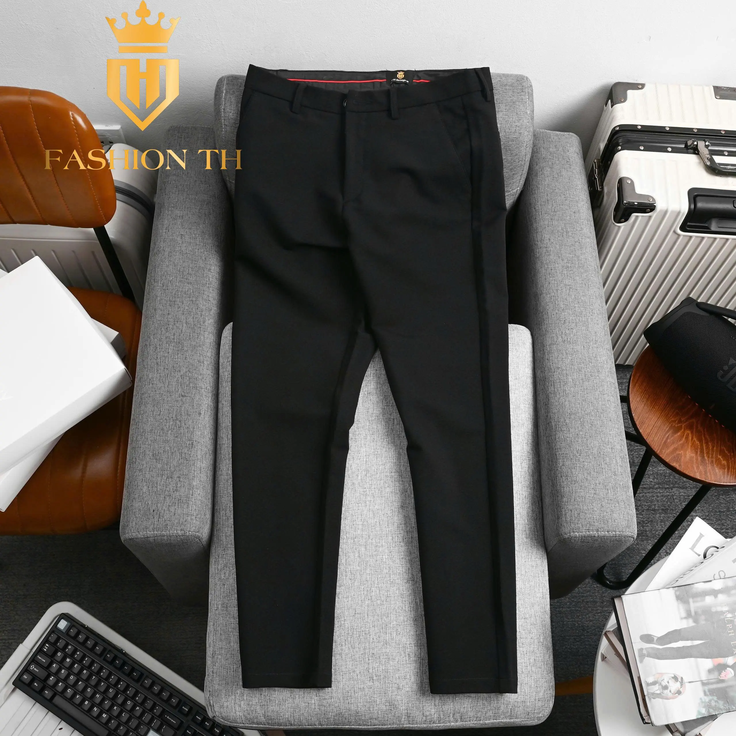 THFashion Quần tây nam co giãn 4 chiều FREESHIP màu đen xám đậm xám nhạt xanh đen size 28-36 chất liệu cotton thoải mái slim fit sang trọng | BigBuy360 - bigbuy360.vn THFashion Quần tây nam co giãn 4 chiều FREESHIP màu đen xám đậm xám nhạt xanh đen size 28-36 chất liệu cotton thoải mái slim fit sang trọng | BigBuy360 - bigbuy360.vn