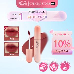 FAVE&KISS Son Kem Lì - Water Mist Lip Glaze, Mềm Mịn, Che Vân Tốt, Bền Màu, Lâu Trôi, Trang Điểm (2.5g)