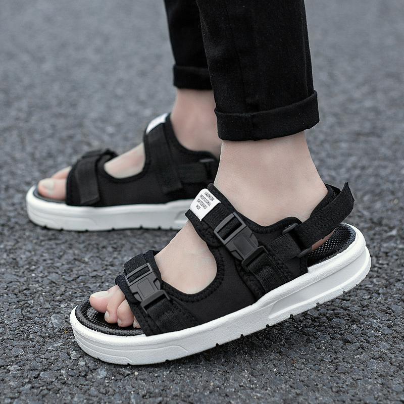 Dép Sandal Unisex 2 Quai Đế Cao Su Non Siêu Êm Cho Nam Và Nữ