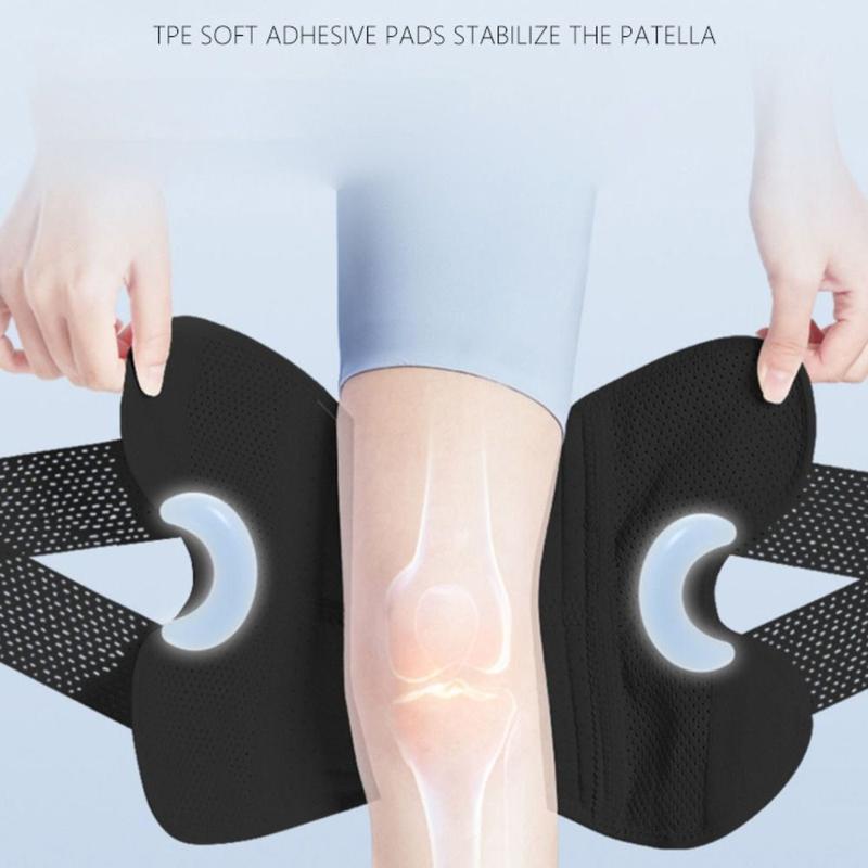 Prevent  Breathable Fitness Running Spring Supports Climbing  Sports  Knee Brace Strap Knee Pads Suitable For Basketball 3