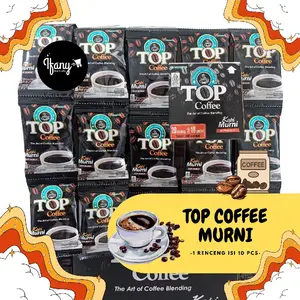 30PCS TOP Coffee Murni Sachet 6gr – Kopi Bubuk Hitam Asli, Rasa Kuat & Mantap! | Ifanymart.ofc