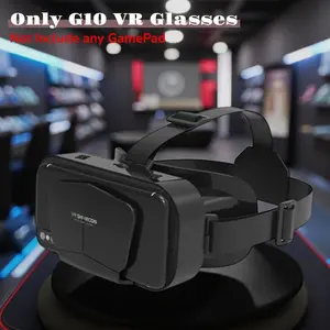 Shinecon VR Box IMAX Virtual Reality Glasses G10 Untuk HP max 7 inch Material ABS Berkualitas Tali Elastis Nyaman Lensa Bulat Lebar Desain Ergonomis Kompatibel 4.7-7 inch