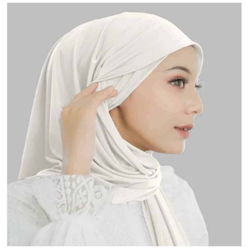 D»4E 𝐑𝐀𝐘𝐘𝐀𝐍𝐙 𝐇𝐈𝐉𝐀𝐁||Pashmina Inner Oval Jersey Menutup Leher||Pashmina Inner Oval Jersey J☎7W 6