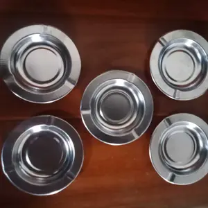 ASBAK STAINLESS BULAT ANTI PECAH/ ASBAK BULAT / ASBAK STAINLESS STEEL