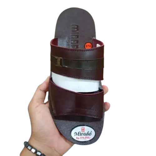 Sendal Kulit Pria Mirado Bandua Model 974 - Shoes Sandal Kasual 1
