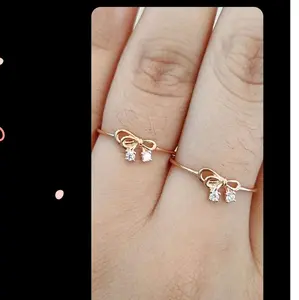 cincin pita bt putih 2 uk.11,15 emas kadar 8 karat-tokoemasmelatikediri