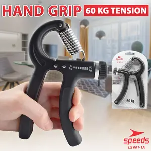 SPEEDS Handgrip Gym Hand Grip 60 kg Alat bantu fitness Portable Otot Tangan Outdoor 011-1