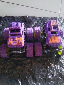 Product Review of WDS Zap Monster Mainan Mobil Jip anak Off Road 4 Drive Inertial Bigfoot 360 derajat from m**z 1