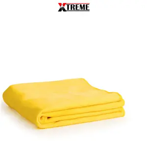 Lap Chamois Super Serap Air - Lap Motor & Mobil Anti Jamur Cepat Kering Kuning