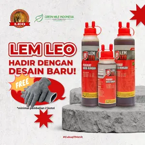 LEM LEO Perekat Bata Ringan (Good strenght adhesive up 2x mortar)