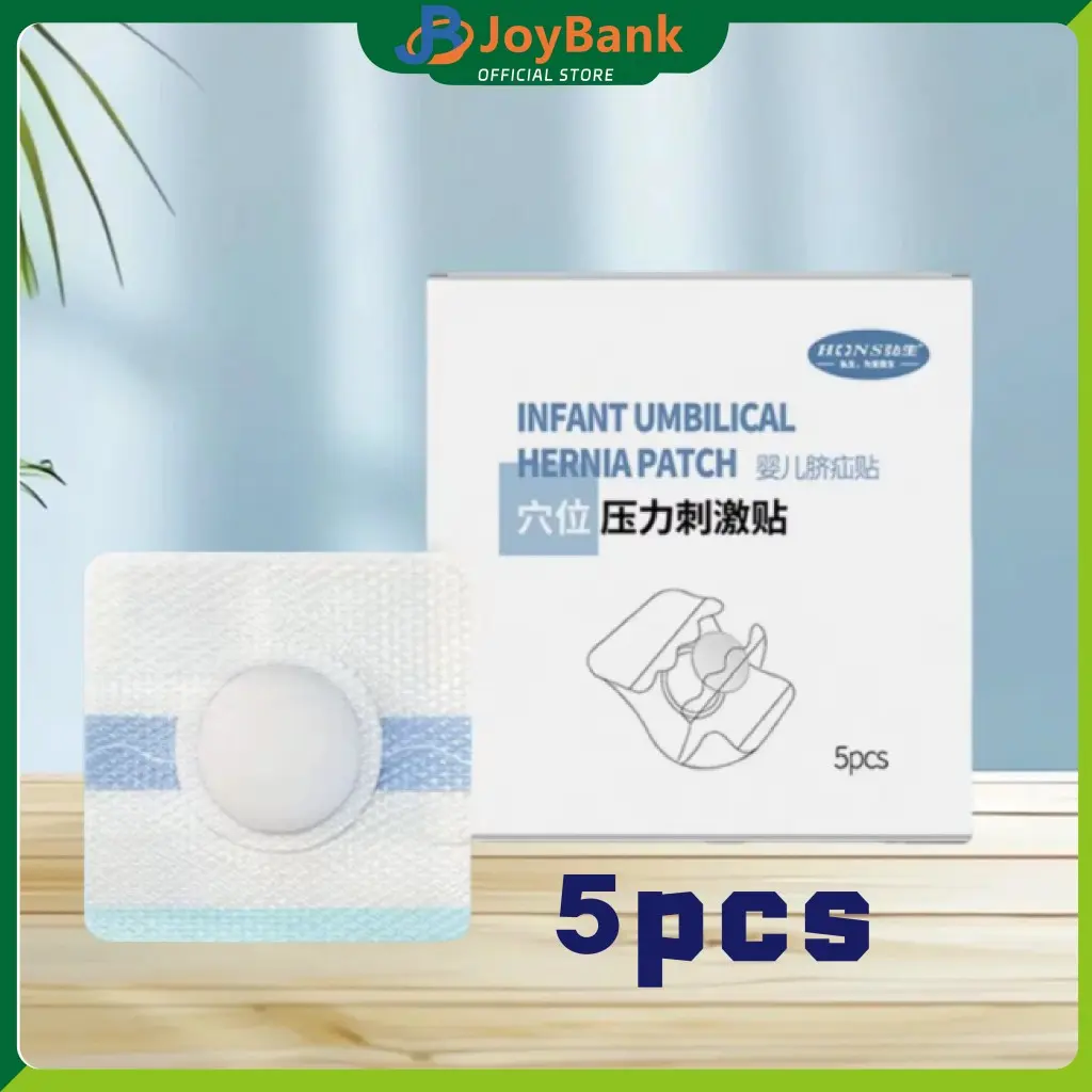 5 Pcs | Sabuk Hernia Umbilikalis Bayi | Pelindung Tali Pusat Perut Menonjol | Sabuk Hernia Medis | Plester Hernia Umbilikalis | Hernia Bayi Baru Lahir