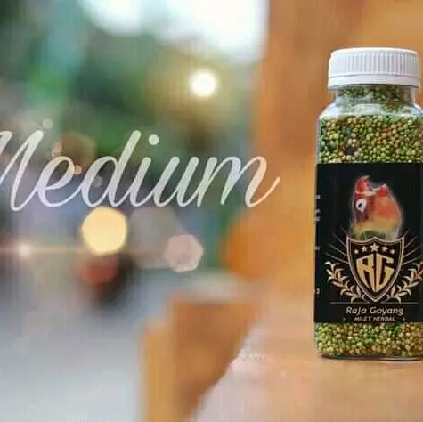 Pakan Rg Medium/Pakan Lomba Rg/Pakan Konslet/Millet konslet/Pakan Herbal Raja Goyang 3