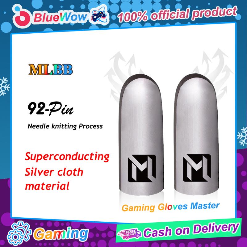 BlueWow-Tay Áo Chơi Game Cho Điện Thoại Di Động, Găng Tay MLBB Cho Màn Hình Cảm Ứng, Chống Mồ Hôi, Có Thể Giặt Được, Lụa Băng, Vỏ Trò Chơi 92 Chân Tiên Tiến Phụ Kiện