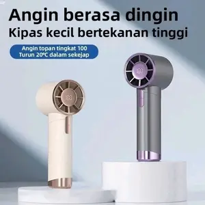 KIPAS TANGAN TURBO 1013 MINI STRONG WIND 100 SPEED KIPAS ANGIN DIGITAL DISPLAY Angin Dingin Bertekanan Tinggi murah