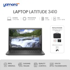 Laptop Latitude 3410 Core i5 Gen 10 8GB RAM 256GB SSD